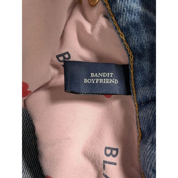 Scotch & Soda Jeans Womens 27/32 Bandit Boyfriend Blue Color Block Cotton Pins - Picture 8 of 15